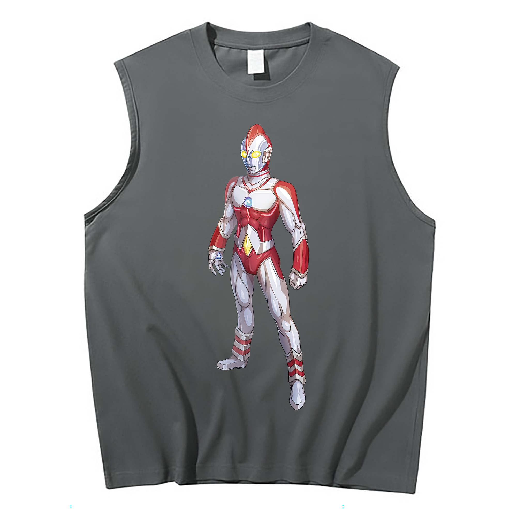 （画像用） ウルトラマン Ultraman コットン100％タンクトップ（フロントプリント）